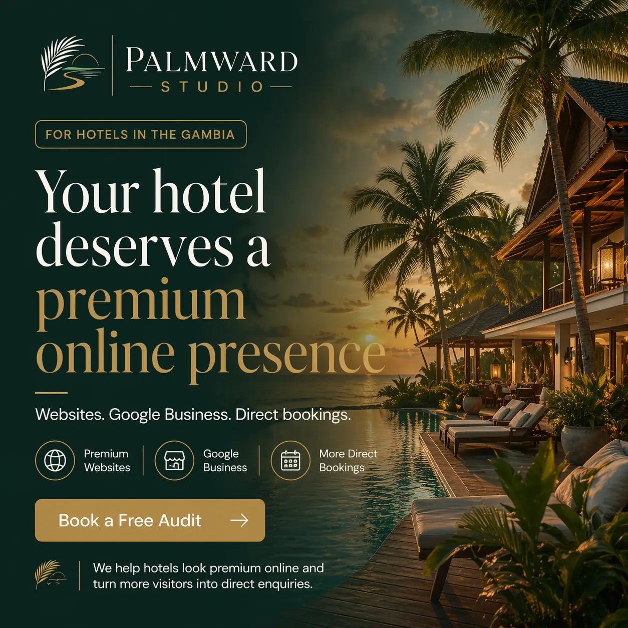 Premium online presence concept