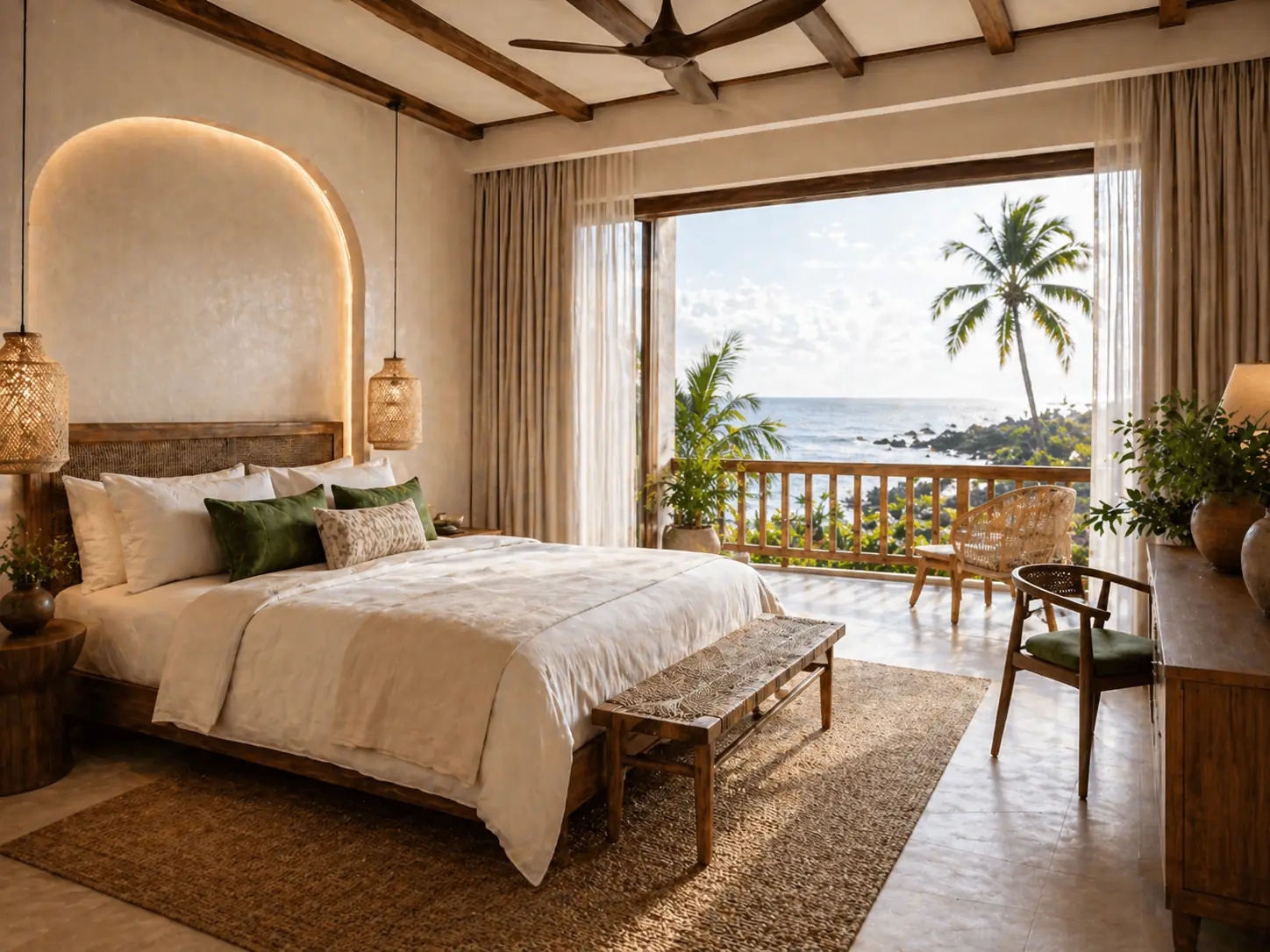 Ocean View Room second bedroom view